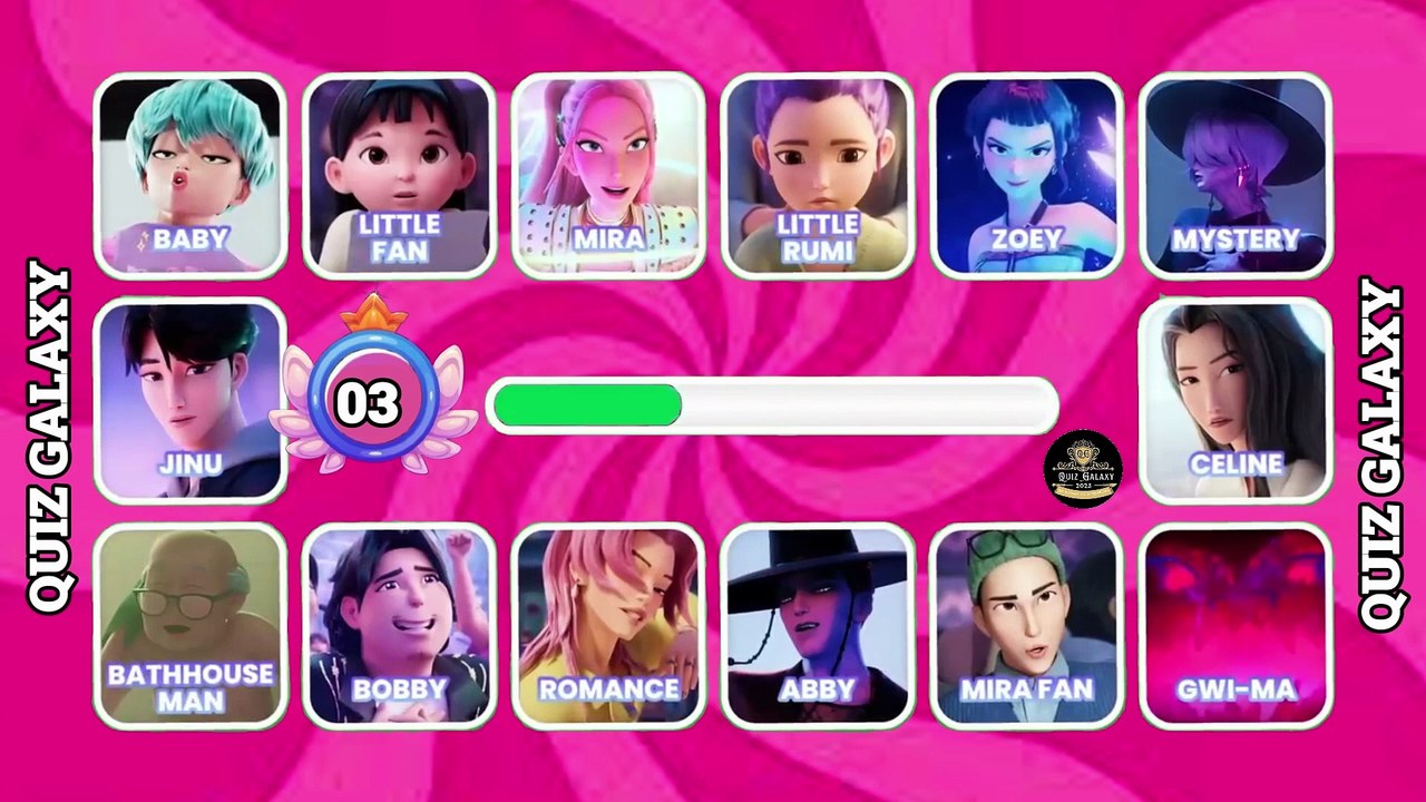 KPOP Demon Hunters Real-Life Locations ~ Guess the Voice Quiz | Zoey, Mira, Rumi, Jinu...