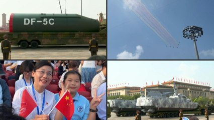 Was Chinas große Parade über sein Militär verrät