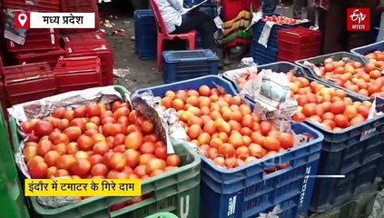 इंदौर में औंधे मुंह गिरा टमाटर, खाने का बढ़ा जायका, महंगाई से मिली राहत