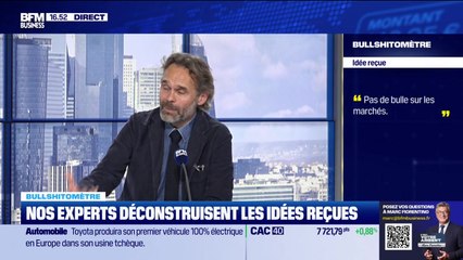 Bullshitomètre : "Pas de bulle sur les marchés" - FAUX répond Charles Monot - 03/09
