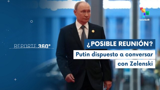 Putin afirma que jamás ha descartado la posibilidad de reunirse con Zelenski