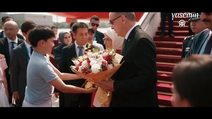 Emine Erdoğan’dan Çin’de katıldıkları zirve programlarına dair özel video paylaşımı