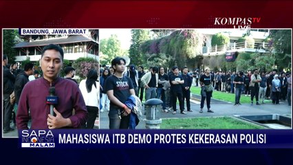 [FULL] Mahasiswa ITB Gelar Aksi Protes, Kutuk Kekerasan Aparat & Desak Evaluasi Pemerintah