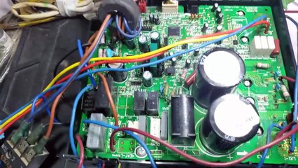 #402 Gree DC inverter AC E6 error code AC PCB