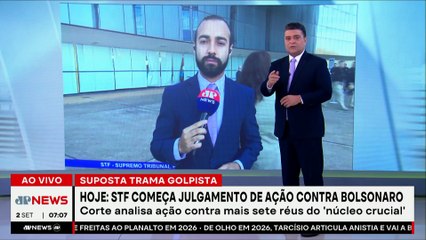 STF vai começar julgamento de ação contra Bolsonaro; Deysi e Trindade comentam