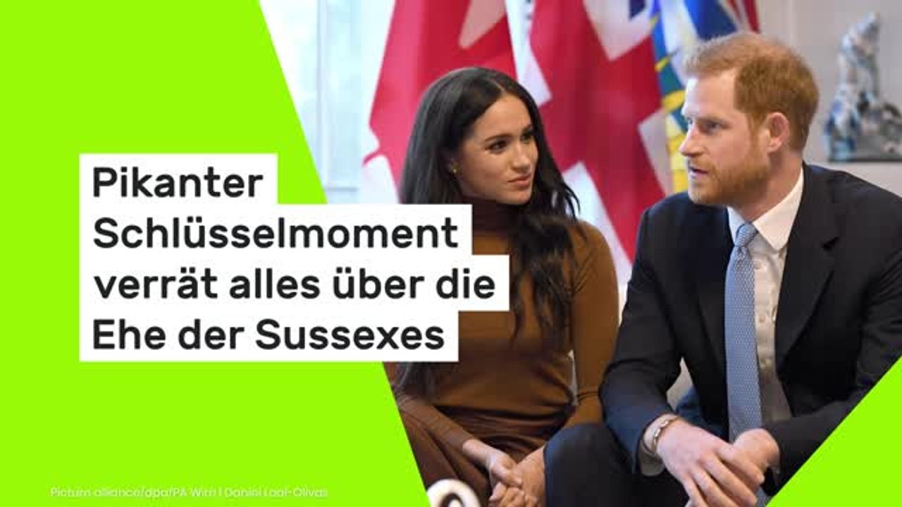 Pikanter Schlüsselmoment verrät alles über die Ehe der Sussexes
