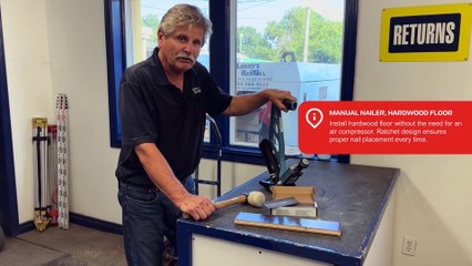 How to Use a Manual Nailer for Hardwood | Reliable Flooring Installation Without Air
