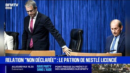 Relation "non déclarée":  Nestlé licencie son patron Laurent Freixe