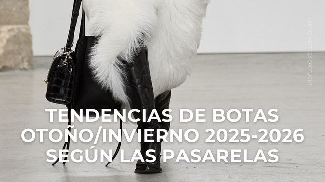 Tendencias de botas otoño/invierno 2025-2026 según las pasarelas