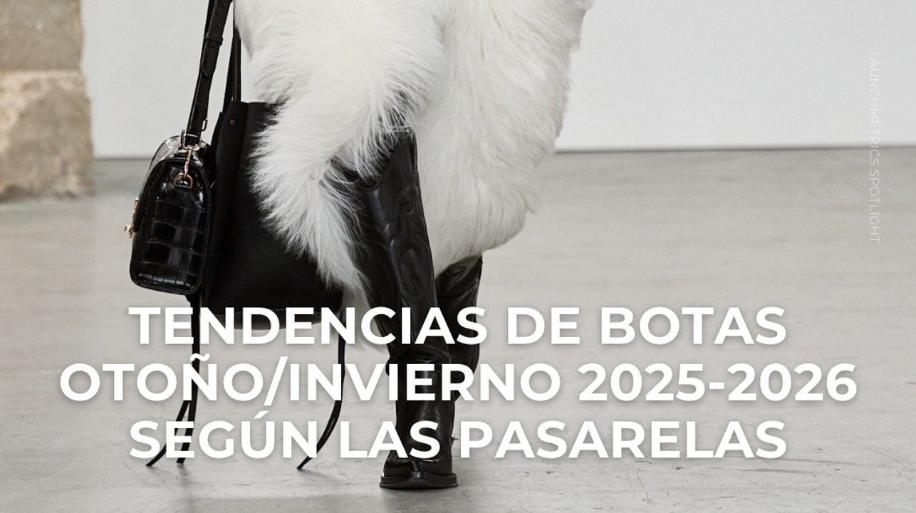 Tendencias de botas otoño/invierno 2025-2026 según las pasarelas