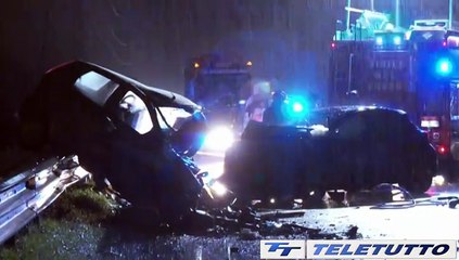 Video News - SS42, carambola nella notte: una vittima