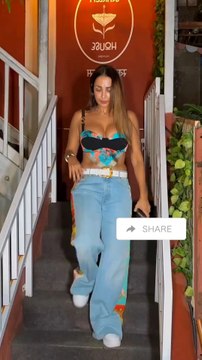 Bollywood Actress Malaika Arora Midnight Spotted at Own Restaurant❤️#malaikaarora #bollywood #actresses #actressreels