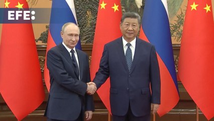 Xi asegura a Putin que quiere "fortalecer los intercambios" y mejorar su coordinación