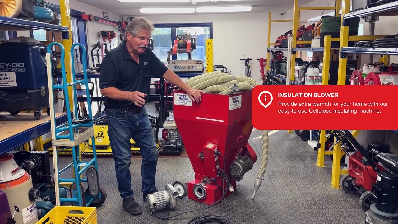 How to Use an Insulation Blower | Fast, Efficient Loose-Fill Insulation ...