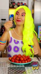 Sweet Switch Prank! 🍭➡️🍅 #prank #fun #trick #kids