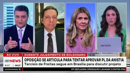 Oposição aposta em Tarcísio para aprovar anistia; Deysi e Trindade comentam