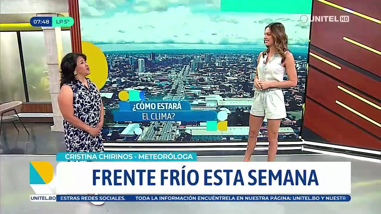 Confirman que en los próximos días ingresará un frente frío a Santa Cruz