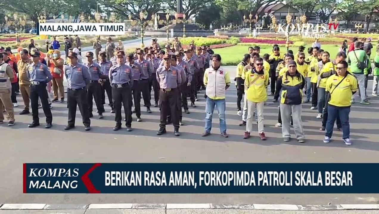 Patroli Skala Besar, Berikan Rasa Aman pasa Masyarakat