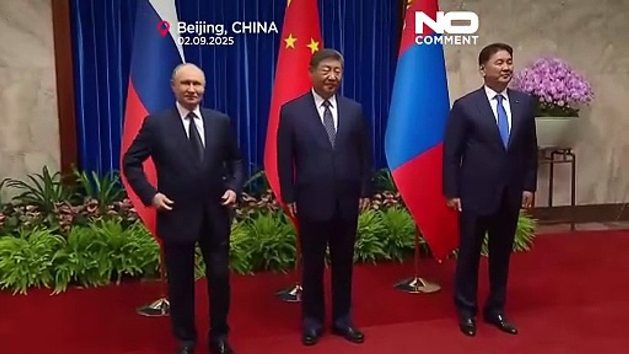 Xi Jinping empfängt Wladimir Putin zu Gesprächen in Peking