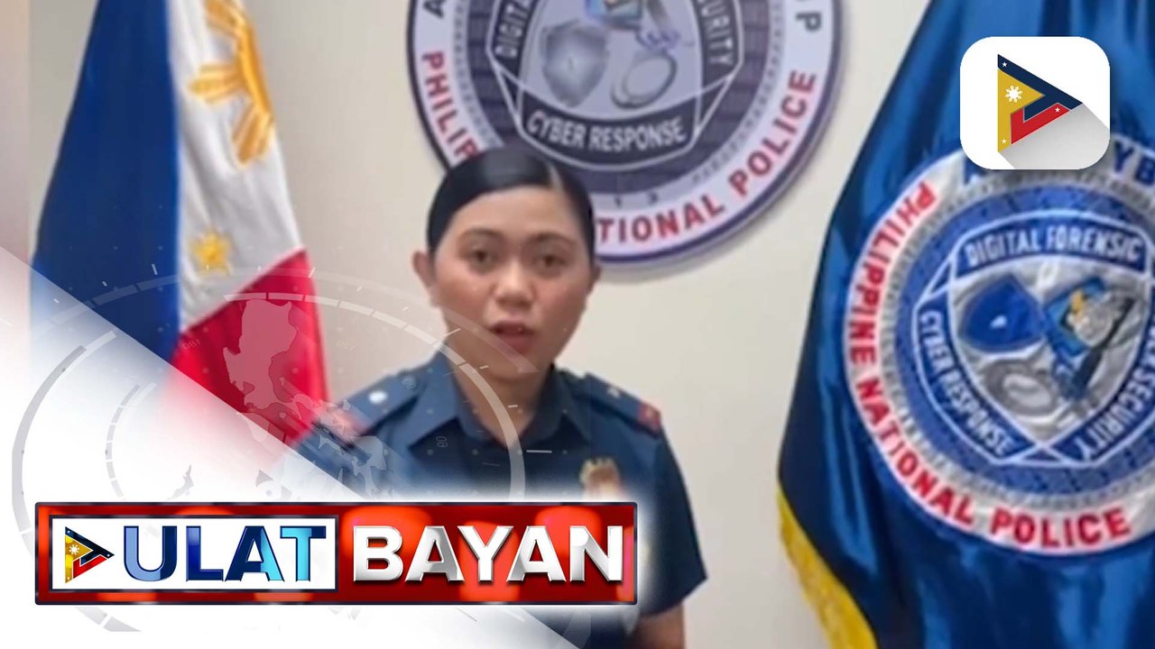 PNP-ACG, nagbabala ng pagtaas ng insidente ng cyber scams ngayong 'ber' months | ulat ni Ryan Lesigues