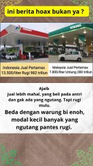 DIBILANG RUGI TERUS BIAR HARGA MINYAKNYA DINAIKKAN LAGI  #news
