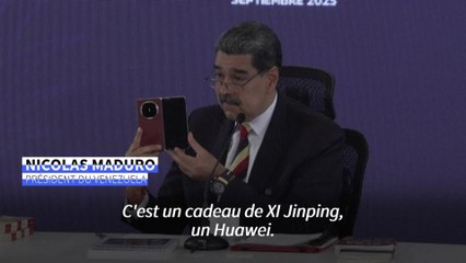 Maduro reçoit un téléphone de la part de Xi Jinping : "Il ne peut pas être piraté, même par les gringos !"