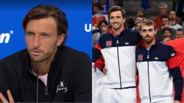 US Open 2025 - Arthur Rinderknech : La Coupe Davis ? La terre battue, c'est pour nous enquiquiner... c'est bien joué