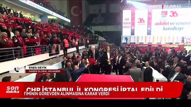 CHP İstanbul İl Kongresi iptal edildi, yönetim görevden alındı