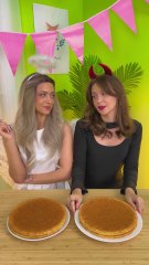 Two cakes, two worlds 🍰🍔 Sweet tooth vs. Junk food fanatics