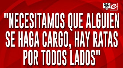 Acumulador de Tigre: vecinos hartos piden la intervención del municipio