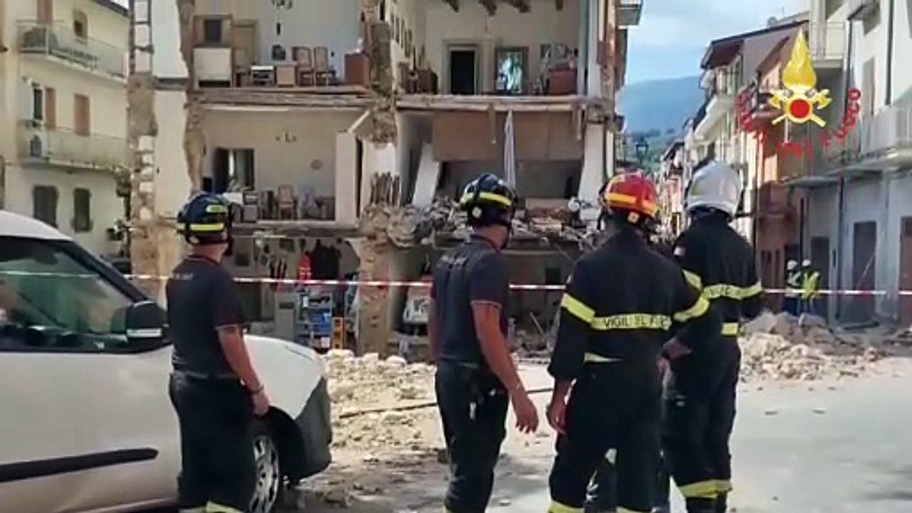 Crollo palazzina Lamezia