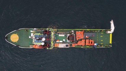 Dalle navi alle turbine eoliche, i droni cargo dell'altoatesina FlyingBasket spostano 38 tonnellate di materiale