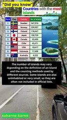 Did you know that Sweden has the MOST islands overall #quotes #news