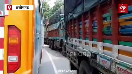 कवर्धा के चिल्फी घाटी में भयंकर जाम, रायपुर जबलपुर नेशनल हाईवे बाधित, 12 घंटे से लोग फंसे
