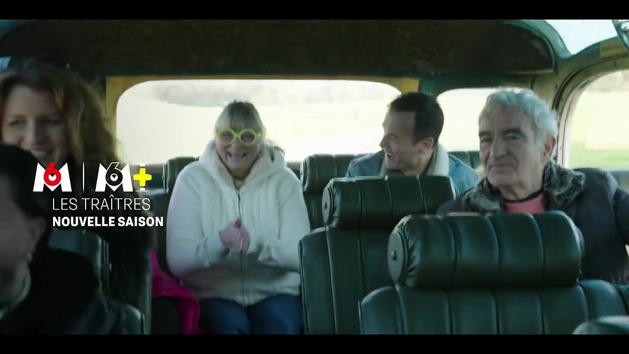 Bande-annonce de la cinquième saison de l'émission "Les traitres" sur M6