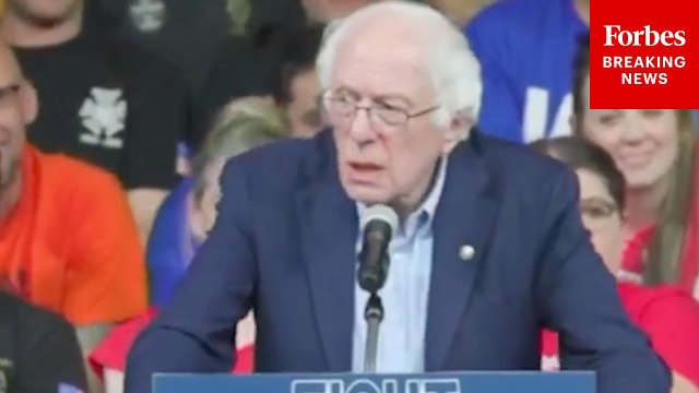 Bernie Sanders: 'The American People Do Not Want An Oligarchic Form Of Government'
