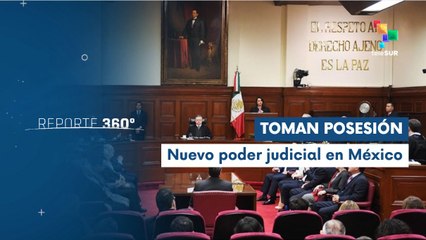 Ministros, magistrados y jueces mexicanos electos asumen cargos