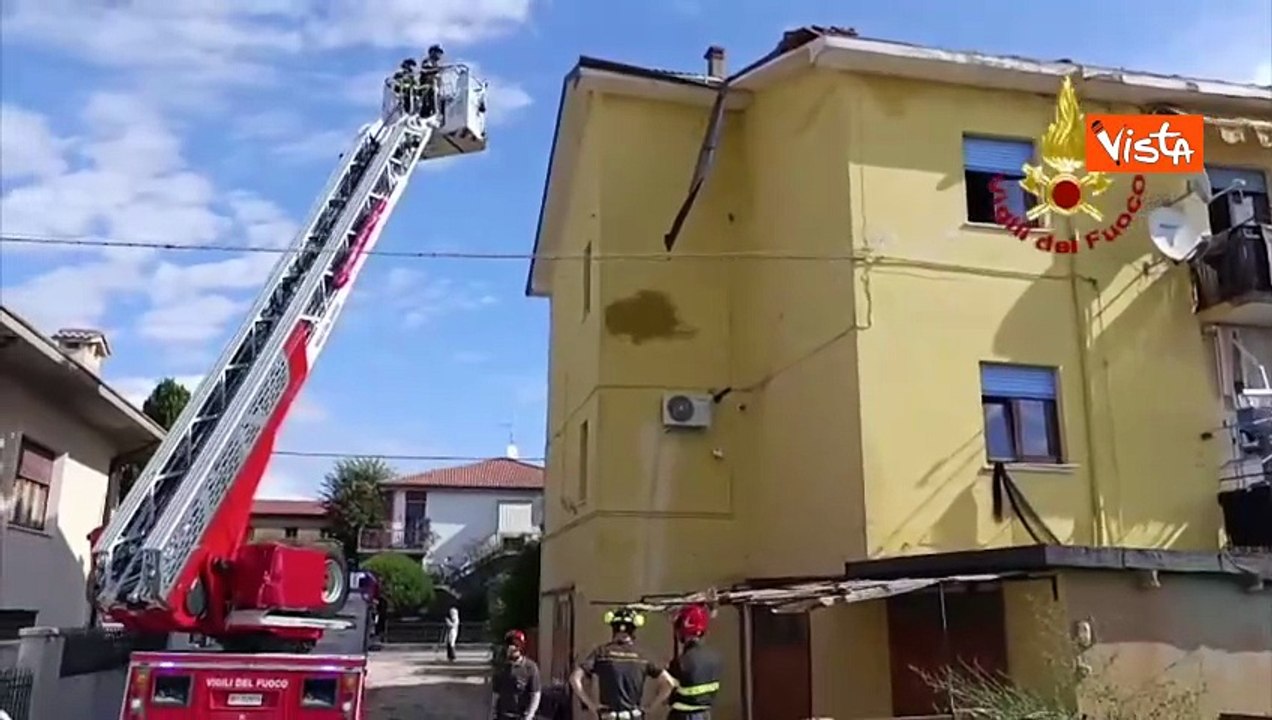 Maltempo a Verona e Vicenza, 100 gli interventi dei Vigili del Fuoco, immagini