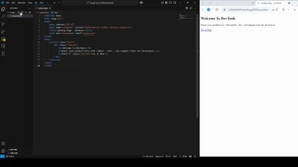 ⚡ Build a Complete Landing Page Using Only HTML _ CSS _ No JavaScript Needed!