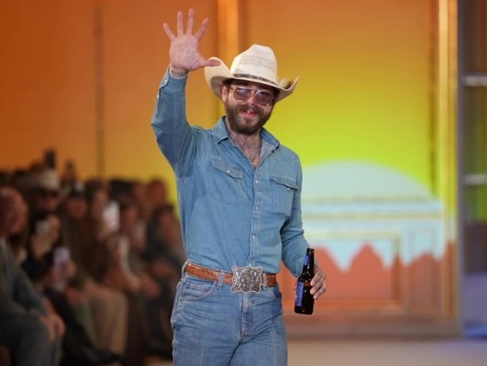 Mit Pferd: Post Malone präsentiert seine erste Modekollektion