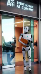 AI Robot’s First Day at Work 🤖💼 | Everyday with AI in Action