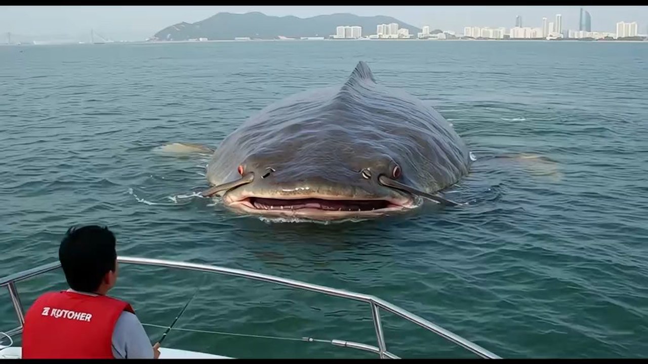 "Has the end of the world come now? A monster appeared in the sea.""What will happen now, people of the USA and Canada?" part9