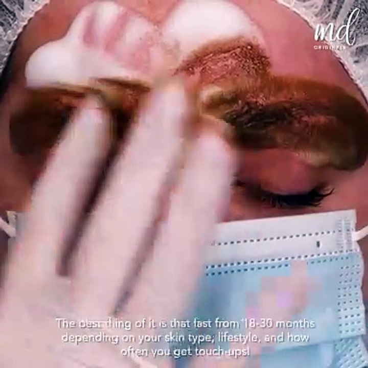 Long-lasting brows using the microblading technique!