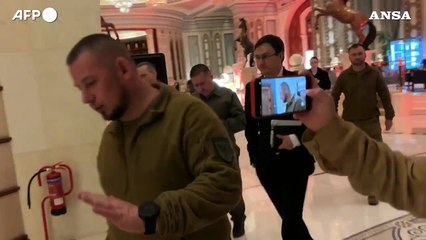 La delegazione ucraina arriva a Riad per i colloqui con gli Stati Uniti