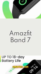 “Amazfit Band 7 Fitness Tracker with 18-Day Battery”