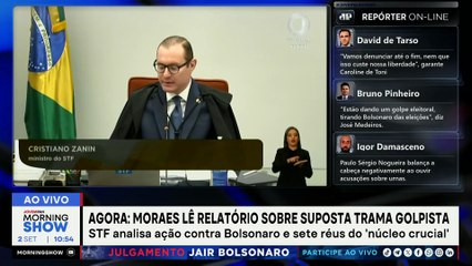 Paulo Gonet detalha denúncia contra Bolsonaro e outros sete réus por suposta tentativa de golpe