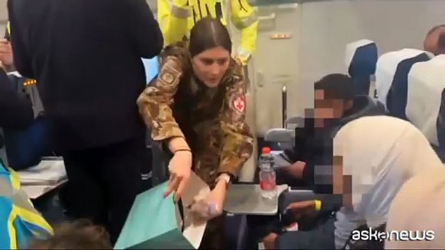 Gaza, arrivati in Italia nove bambini palestinesi: riceveranno cure salvavita