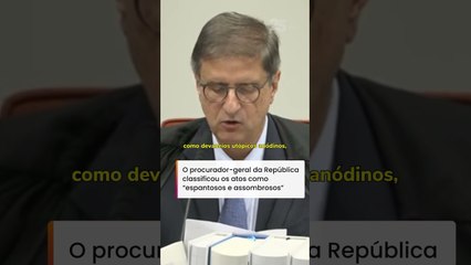 Gonet diz que atos da denúncia não podem ser tratados como ‘devaneios, aventuras ou precipitações’