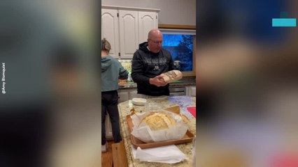 Couple Uses Sourdough to Reveal Baby News