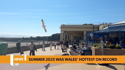 Wales records hottest ever summer